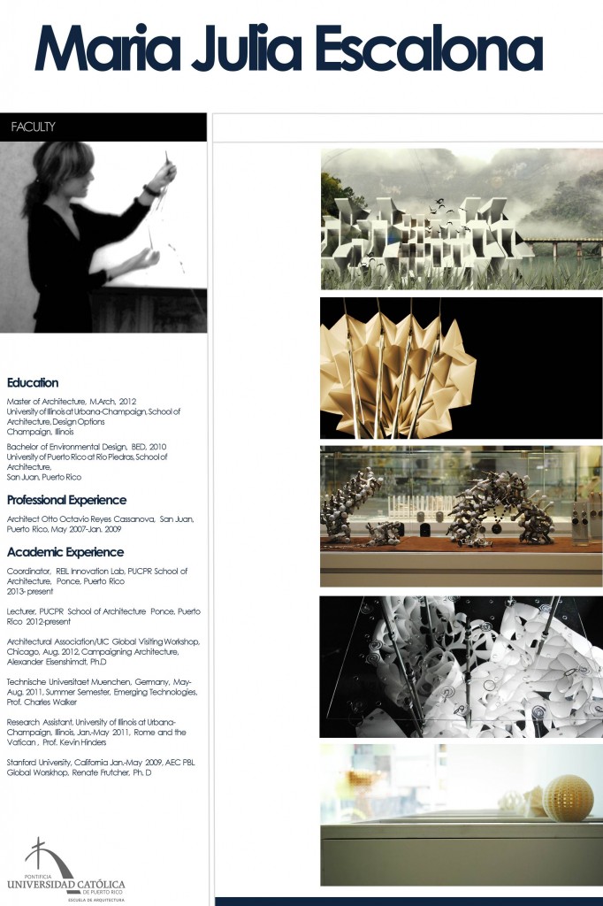 escalona_Faculty_Poster_NAAB_Nov 2013